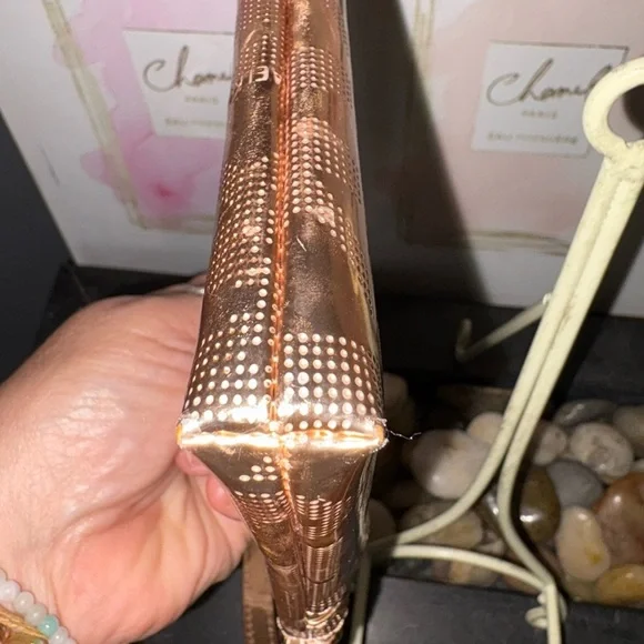 Michael Kors Metallic Rose Wristlet - Picture 6 of 9